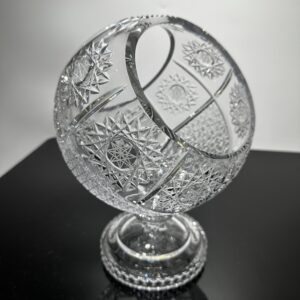 bohemian crystal ice bucket